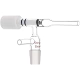 stonylab Chromatography Flow Control Adapter with 19/22 for Flash Chromatography Column