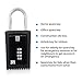 Key Lock Box LB-003 - Hide a Key Outside for Your House - Realtor, Spare Key, Contractor, Rental, Key Storage - Lockbox Combination Shackle Fence Mount, Door Knob Mount (1 Pack) (1)