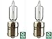 CEC Industries #796 Bulbs, 12.8 V, 35 W, BA15s Base, T-4 shape (2-pack)