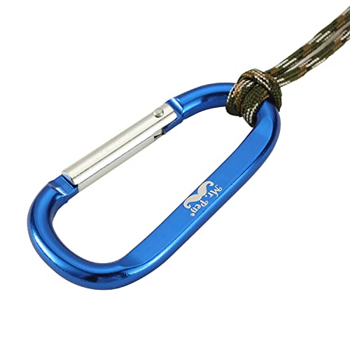Mr. Pen Carabiner, 6 pcs, 3 inch Aluminum D Ring Carabiner Clip, Key