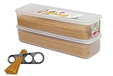 Set of 2 Pasta Storage Containers with Measuring
