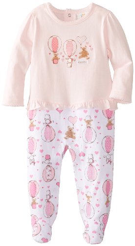 ABSORBA BABY-GIRLS NEWBORN BEAR FOOTIE