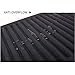 Smithcraft Silicone Trivets Mats for Hot Dishes and Hot Pots, Hot Pads for Countertops, Tables, Pot Holders, Spoon Rest Small Drying Mats Set of 2 Color Black