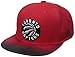 NBA Toronto Raptors Men's Tail Sweep Flat Brim Snapback Hat, Red, One Size