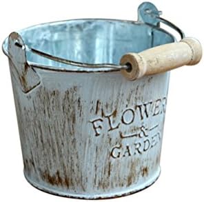 BESTOMZ Mini Metal Buckets Candy Box Flower Bucket Wedding Christmas Decoration