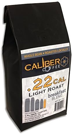 .22 Cal Breakfast Blend Caliber Coffee - Whole Bean 12 Ounce by Caliber Coffee