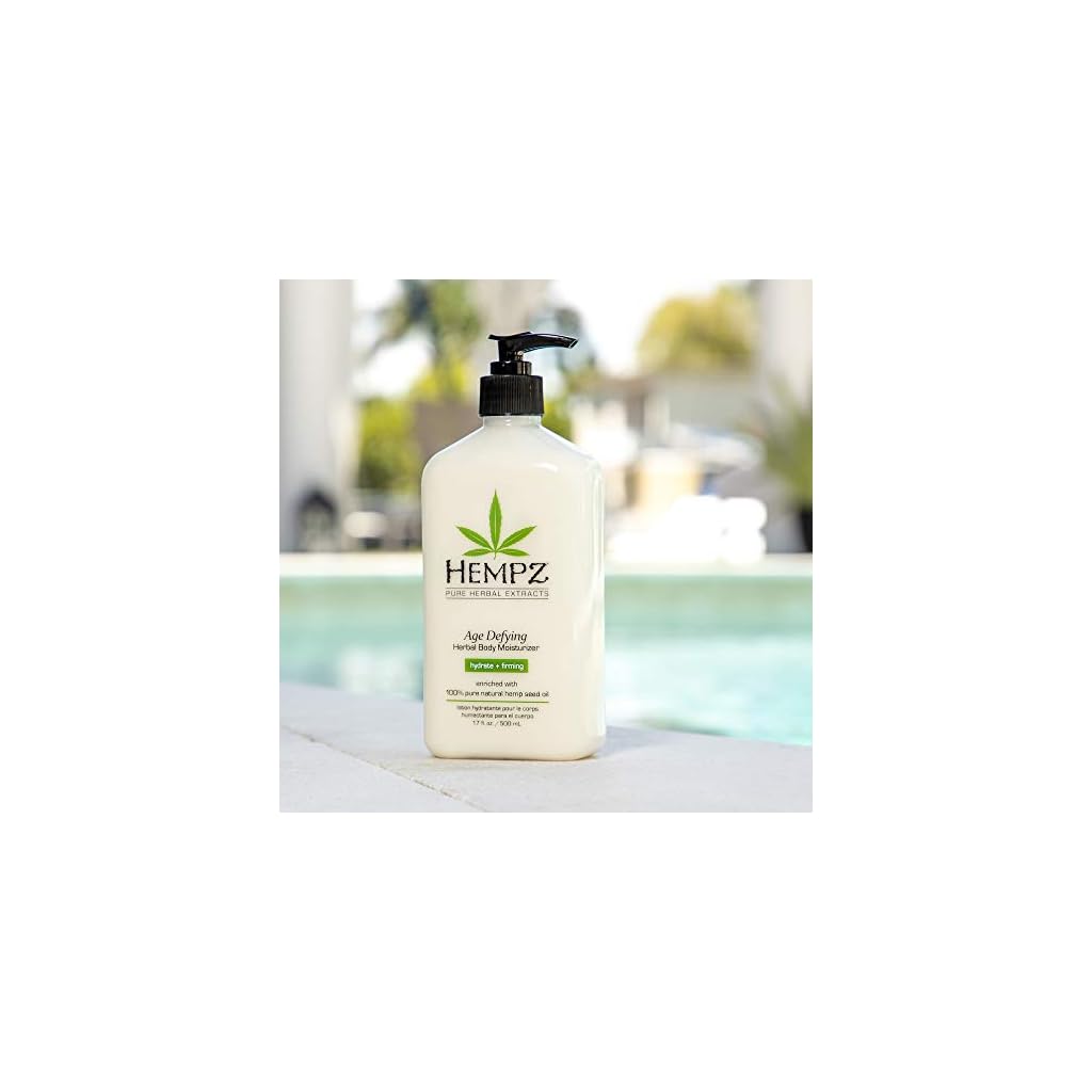 HEMPZ Body Lotion Age Defying Vanilla & Musk Daily Moisturizing Cream