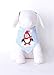 Tail Trends Christmas Dog Bandanas Penguin Designer Appliques 100% Cotton