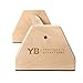 YOGABODY Birch Wood Parallettes (Set of 2) | Beautiful, Smooth, Non-Slip Yoga & Gymnastic Training Tool for L-Sits, Lolasana, Handstand Pushups, Jump Backs & More
