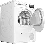 Bosch Series 4 Heat Pump Tumble Dryer 8 kg Freestanding White view 2