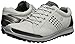 ECCO Men's Biom Hybrid 2 Hydromax Golf Shoe, White/Black, 12-12.5