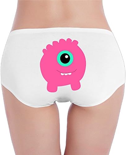 Elnory Ladies Cute Blue Monster Personality Low Waist Underwear XL
