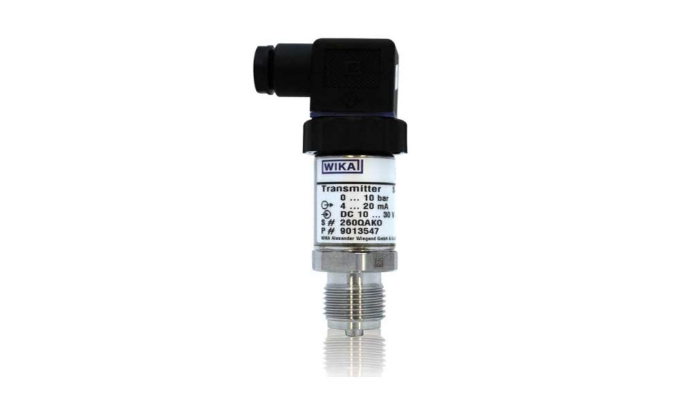 Wika S11 Pressure Transmitter (Range 0 Bar to 10 Bar) Along With