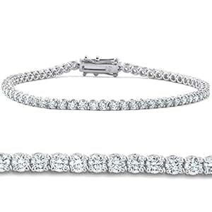 White gold tennis bracelets for womens sandals