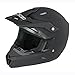 Raider Wildfire MX Helmet (Matte Black, Large)