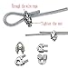 M8 Wire Rope Clamp 304 Stainless Steel 5/16