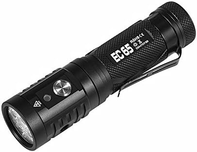 ACEBEAM EC65 Cree Xhp35 HI LEDs,with high 4000 lumens USB-C Rechargeable EDC Flashlight