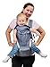 Baby Carrier 360° with Hip Seat by Brighter Elements – 8 Ergonomic Positions in 1 to Carry Your Baby or Toddler for All Seasons – Excellent Baby Shower Gift!