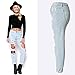 RieKet Women Distressed Boyfriend Dipped Jeans for Juniors (9(Asia 30), Light Blue)