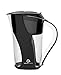 Naples Naturals - AOK109-BLK-02 109X2 Alkaline Water Pitcher - Removes Chlorine and Contaminants Plus Increases pH (Black), Model 109 (with Extra Filter)