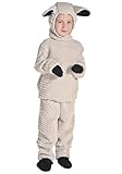 Big Boys' Sheep Costume Large Ivory