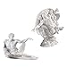 Design Toscano The Creation of Adam Bonded Marble Statue Set