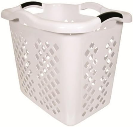 Joe Bucher Lamper Basket - White, With 4 handles For Easy Carrying (1)