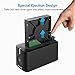 Inateck USB 3.0 Hard Drives Docking Station for 2.5 Inch and 3.5 Inch HDD SSD SATA I/II/III, Support UASP and 10TB Drives, Optimized for Ssd(Fd1003)