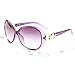 LianSan Fashion Sunglasses for women oversized Uv400 Protection Women's Sunglasses 13038 (Purple)