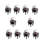 Janrui 10pcs Snap In Primer Bulb Fuel Pump for Poulan Ryobi Homelite Toro Craftsman Blower Weedeater Trimmer 8Z060 Chainsaw Carburetor