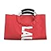 DOKEHOM 82L Large Laundry Basket (6 Colors), Collapsible Fabric Laundry Hamper, Foldable Clothes Bag, Folding Washing Bin (Red, L)