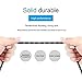 LAX Gadgets iPhone Charger Lightning Cable - MFi Certified Durable Braided Apple Lightning USB Cord for iPhone 11/11 Pro Max/XS Max/X/iPad, iPod & More