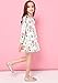 Girls Cotton Longsleeve Party Dresses Special Occasion Cartoon Print by Fiream