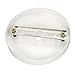 uxcell Retro Ceiling Light Plate Pointed Base Chassis Disc Pendant Accessories 120mmx20mm White w Screw