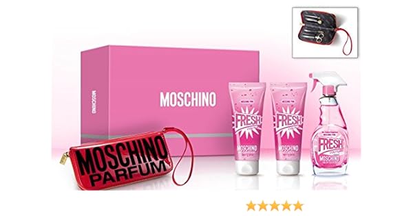 moschino fresh pink gift set