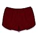 DaySeventh New Summer Pants Women Sports Shorts Gym Workout Yoga Short (S, Red)