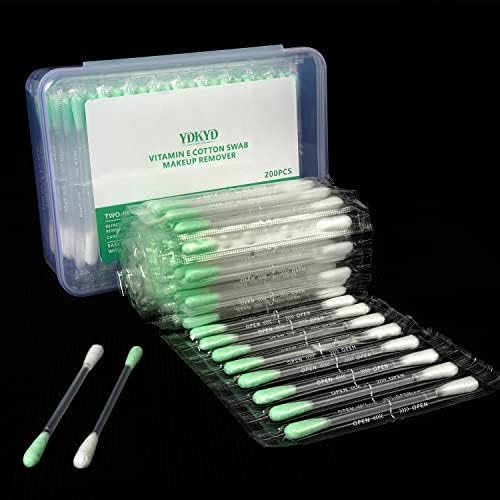 200 pcs Vitamin E Lips Oil Swabs Stick Disposable VE Cotton Swab