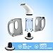 Clothes Steamer - Handheld Garment Steamer with 3.4Oz Capacity for Home & Travel Ideal for Clothes, Curtains, Carpets - Powerful Garment Steamer for Clothes Portable Fabric Travel Steamer