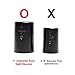 Apollo Hardware Shelf Clips/Split Sleeves, Black, 2 Pack / 8 Pair (1