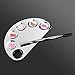 PIXNOR Makeup Palette Nail Art Polish Mixing Plate Stainless Steel 5 Holes Palette with Spatula Tool