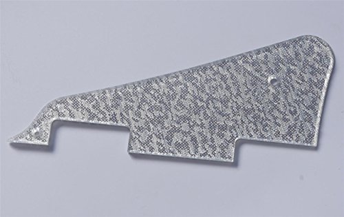 KAISH Silver Sparkle Plastic LP Guitar Pickguard Scratch Plate for Epiphone Les Paul