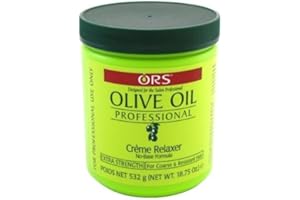 ORGANIC ROOT STIMULATOR Ors Olive Oil Creme Relaxer Extra Strength 18.75 Ounce Jar (555ml) (3 Pack)
