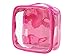 Clear TSA Approved 3-1-1 Travel Toiletry Bag/Transparent See Through Organizer (Pink) primary