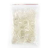 1000 Capsule Connection Bulk Wholesale Empty Clear Vegetable Capsules,size 0 Pure, No preservatives, Vegan Vegetarian (0)