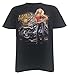 Harley-Davidson Men's Curved Sight Pin-Up Short Sleeve T-Shirt, Black 5503-HB26