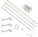 VIVO TV Home Theater LED Color Lighting Kit / USB Powered Backlight Set / Peel and Stick Light Strips (LED-V01)