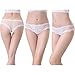 Muledy 5 -Pack Women’s Panties Underwear Hipster Panties Sexy Lace Briefs for Cotton (Small, Color 5 Packs)