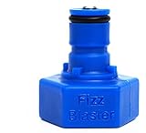 FizzBlaster Home Carbonation Adapter Soda Maker Water Carbonator Cap Fizzy Seltzer Carbonated Water Maker Home Carbonation System