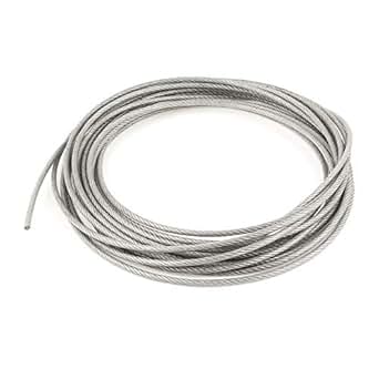 Seleq Clear Vinyl Coated Galvanized Steel 7x7 Strand Core Wire Rope ...