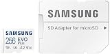 Samsung EVO Plus 256GB MicroSDXC UHS-I U3 V30 130MB/s Card + Adapter view 3